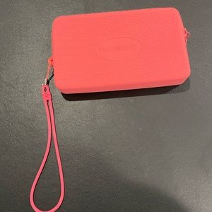 Pink Havaianas water proof rubber case